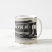 ヴィンテージトロリーマグ – Sip and Transport Back コーヒーマグカップ (正面右)