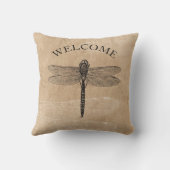 ヴィンテージトンフライへようこそ クッション (裏面)