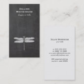 ヴィンテージトンフライエッチング自然ブラック 名刺 (正面/裏面)