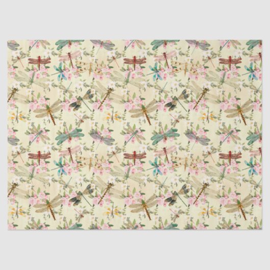 ヴィンテージトンフライシリーズデザイン14ティッシュペーパー 薄葉紙 (正面)