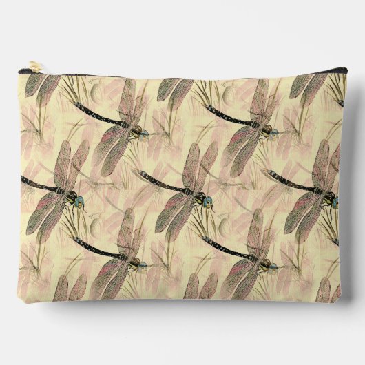 ヴィンテージトンフライプリント アクセサリーポーチ (正面)
