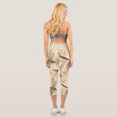 ヴィンテージトンフライプリント カプリレギンス (裏面)