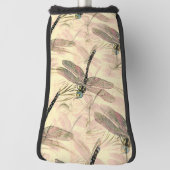 ヴィンテージトンフライプリント ゴルフヘッドカバー (回転90)