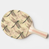 ヴィンテージトンフライプリント 卓球ラケット (横)