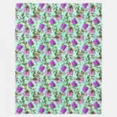 ヴィンテージトンフライ系デザイン15 フリースブランケット (正面)