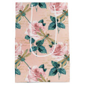 ヴィンテージトンフライ系デザイン1 ミディアムペーパーバッグ (裏面)