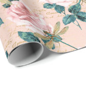 ヴィンテージトンフライ系デザイン1 ラッピングペーパー (ロールコーナー)