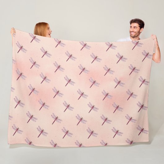 ヴィンテージトンフライ系デザイン2 フリースブランケット (インサイチュ)