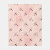 ヴィンテージトンフライ系デザイン2 フリースブランケット (正面)