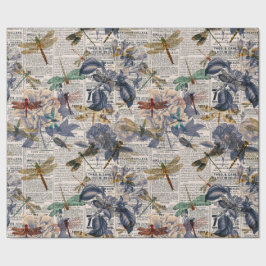 ヴィンテージトンフライ系デザイン5 ラッピングペーパー