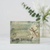 ヴィンテージトンフライ誕生日はがき ポストカード (スタンド正面)