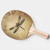 ヴィンテージトンボと名前をカスタムする/モノグラム 卓球ラケット (横)