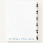 ヴィンテージトンボらせん手帳 ノートブック (裏面)