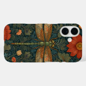 ヴィンテージトンボフローラグリーンリーbohoシック Case-Mate iPhoneケース (裏面 (横))