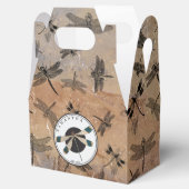 ヴィンテージトンボ動揺してイ昆虫学モノグラム フェイバーボックス (オープン)