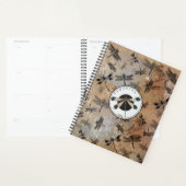 ヴィンテージトンボ動揺してイ昆虫学モノグラム プランナー手帳 (ディスプレー)