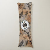 ヴィンテージトンボ動揺してイ昆虫学モノグラム ボディピロー (正面縦)