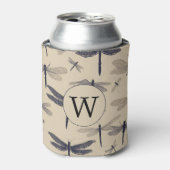 ヴィンテージトンボ・モノグラム 缶クーラー (缶正面)