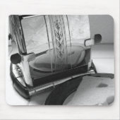 ヴィンテージトースターキッチンアートムースパド マウスパッド (正面)