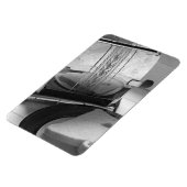 ヴィンテージトースター白黒フォト冷蔵庫用マグネット マグネット (左側)