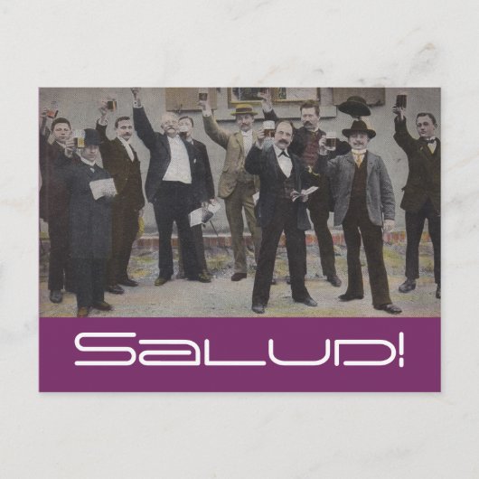 ヴィンテージトーストトーストクラブサルドヘルスはがき ポストカード (正面)