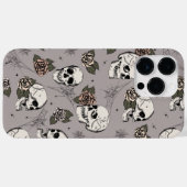 ヴィンテージトープスカルとバラ Case-Mate iPhoneケース (裏面 (横))