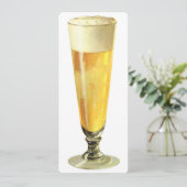 ヴィンテージトールビ霜の降りたー荷車を引くル、バチュラーパーティ 招待状 (スタンド正面)