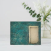 ヴィンテージドアの背景のポストカード ポストカード (スタンド正面)