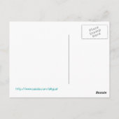 ヴィンテージドアの背景のポストカード ポストカード (裏面)