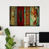 ヴィンテージドアノブ撮影ポスター ポスター (ホームオフィス)