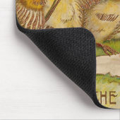 ヴィンテージドイツのイースターカード マウスパッド (コーナー)