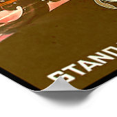 ヴィンテージドイツのオートバイ広告 ポスター (角)