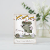 ヴィンテージドイツのゴールキーパー ポストカード (スタンド正面)