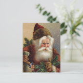 ヴィンテージドイツのサンタポストカード シーズンポストカード (スタンド正面)