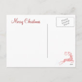 ヴィンテージドイツのサンタポストカード シーズンポストカード (裏面)