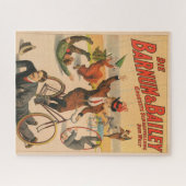 ヴィンテージドイツのサーカスのポスターパフォーマー, 1900. ジグソーパズル (横)