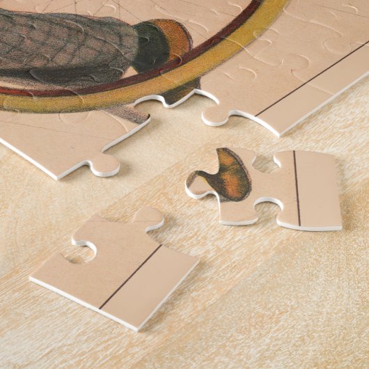 ヴィンテージドイツのサーカスのポスターパフォーマー， 1900. ジグソーパズル (側面)