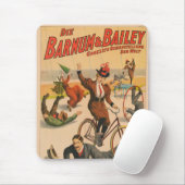 ヴィンテージドイツのサーカスのポスターパフォーマー， 1900. マウスパッド (マウス)