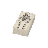 ヴィンテージドイツのハロウィーンスケルトン ラバースタンプ (スタンプ)