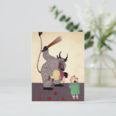 ヴィンテージドイツクランプス ポストカード (スタンド正面)