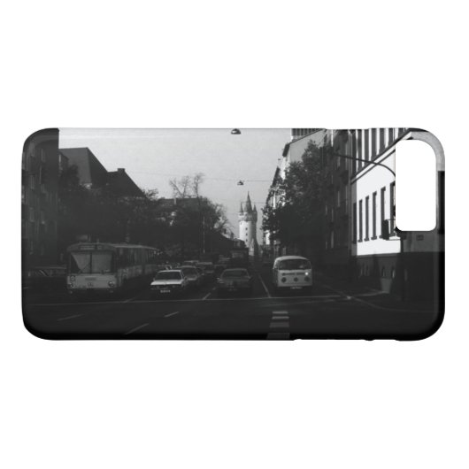 ヴィンテージドイツフランクフルトシティ通り車 Case-Mate iPhoneケース (裏面(横))