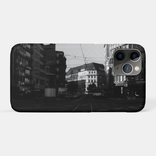 ヴィンテージドイツフランクフルトシティ通り Case-Mate iPhoneケース (裏面(横))