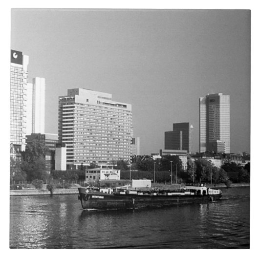 ヴィンテージドイツフランクフルトメイン川 タイル (正面)