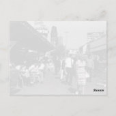 ヴィンテージドイツベルリンクルフュルステンダム通り ポストカード (裏面)