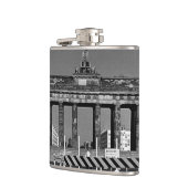 ヴィンテージドイツベルリンブランデンバーグゲート フラスク (左)