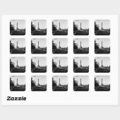 ヴィンテージドイツベルリン17th 6月通り スクエアシール (シート)