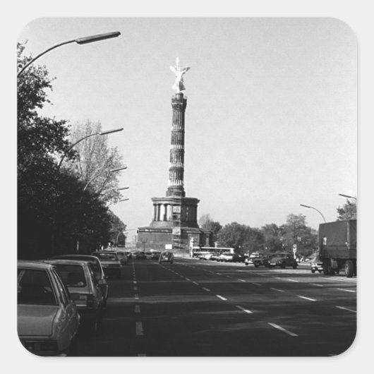 ヴィンテージドイツベルリン17th 6月通り スクエアシール (正面)