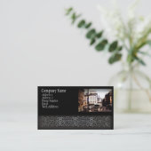 ヴィンテージドイツホテルとバス 名刺 (スタンド正面)