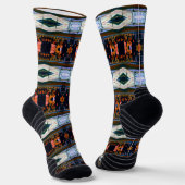 ヴィンテージドイツミュンヘンステーションマリエンプラッツ ソックス (傾斜あり)