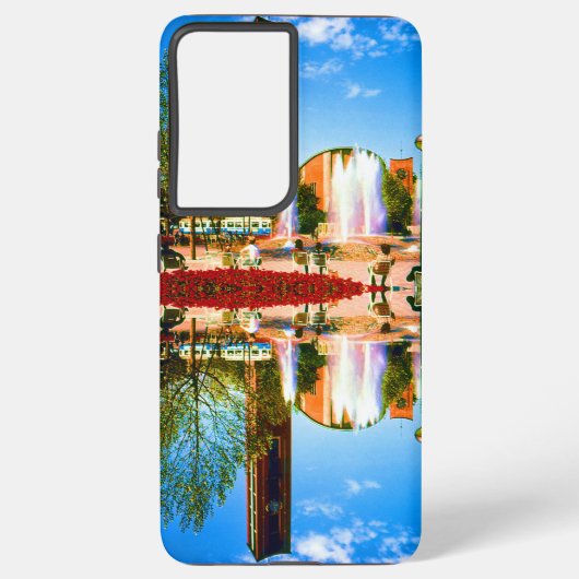 ヴィンテージドイツミュンヘンセンドリンガープラッツマッテウス SAMSUNG GALAXYケース (裏面)